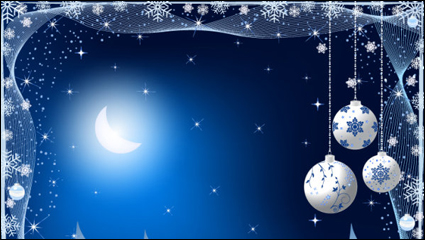 Schöne Weihnachts-Ball Hintergrund 01 - Vektor Material