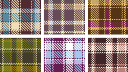 Plaid-Muster 02 - Vektor Material
