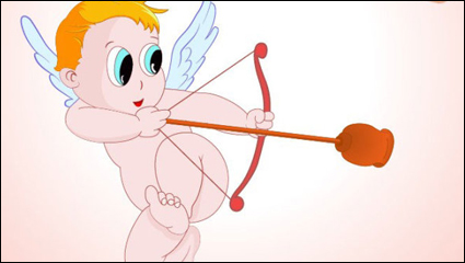 Cartoon Love Theme 04 - Vektor Material