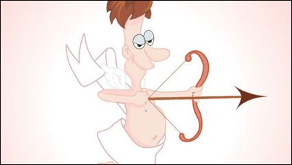 Cartoon Love Theme 03 - Vektor Material