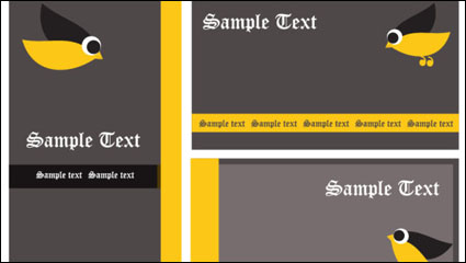 Cartoon Business-Template Hintergrund 03 - Vektor Material