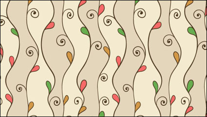 Cartoon-Muster Hintergrund 05 - Vektor Material