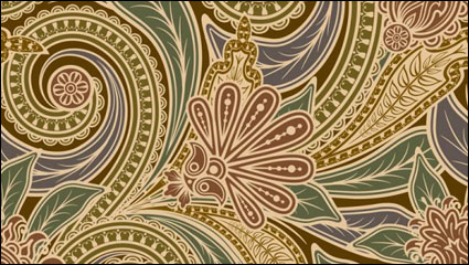Continental exquisite Muster Hintergrund 03 - Vektor Material