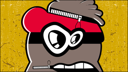 Funny cute cartoon 03 - Vektor Material
