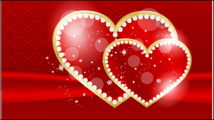 Valentine card 02 - Vektor Material