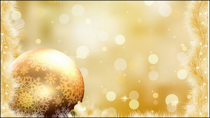 Wunderschöne Weihnachten Hintergrund 05 - Vektor Material