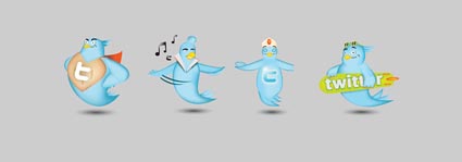 Twitter-Symbol (AI und PNG-Format)
