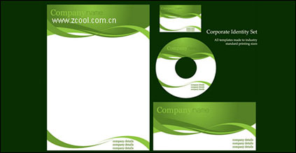 VI einfache Business-Template-Vektor Material
