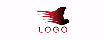 Salons Vector Logo Vorlage Material