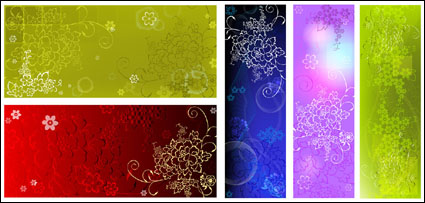 Geprägtes Blumenmuster Hintergrund Hintergrund