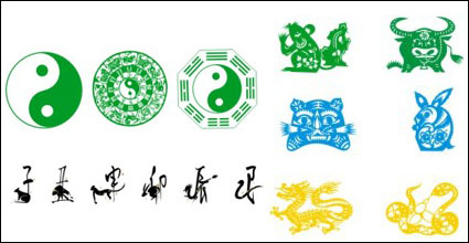 Tai Chi, chinesische Sternzeichen, Klatsch und Tratsch, himmlische und irdische Vorbauten Branchen