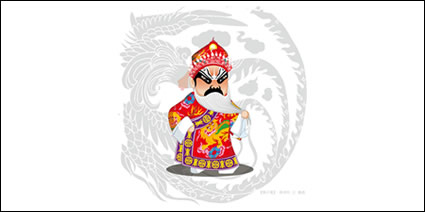 Q-Version der Peking-Oper-Zeichen-1