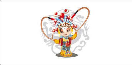 Q-Version der Peking-Oper-Zeichen-4