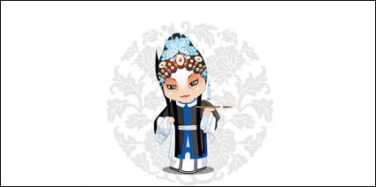 Q-Version der Peking-Oper-Zeichen-5
