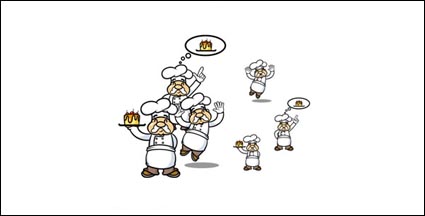 Cake Division Zahlen Vektor Material