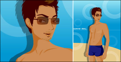 Vector Material Badehose Männer