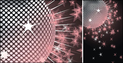 Dream Disco Kristallkugel Vector Material
