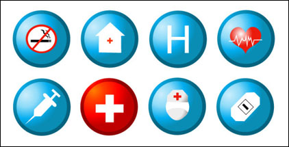 Medizin und Gesundheit Symbol Vektor-Material