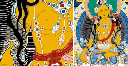 Tienmu finanziellen Ressourcen, buddhistische Dunhuang Vektor