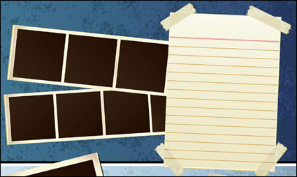 Nostalgische Fotos und Papier