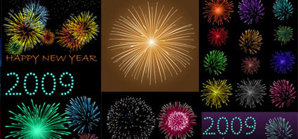 Fireworks Festival, Chinese New Year Vektor
