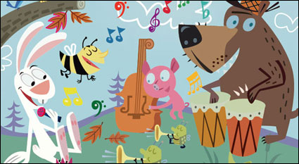 Animal Konzert Vector Material