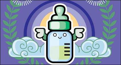 Flasche Vector