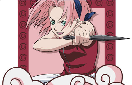 Naruto Zeichen Vector Material-2