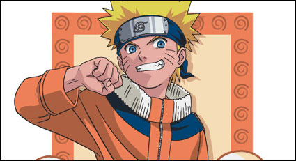 Naruto Zeichen Vector Material -1
