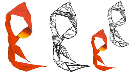 Young Pioneers Logo - ein rotes Tuch Vector Material