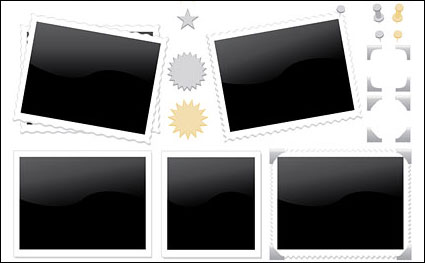 Foto Briefmarken Symbol Vektor-Material