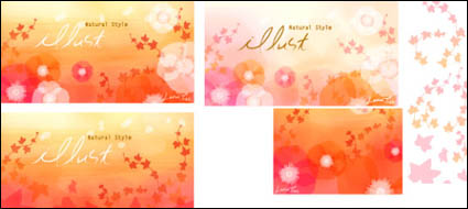 Fantasy pattern vector Materialien