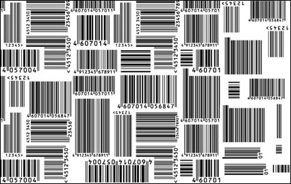 Barcode-Vektor-Material