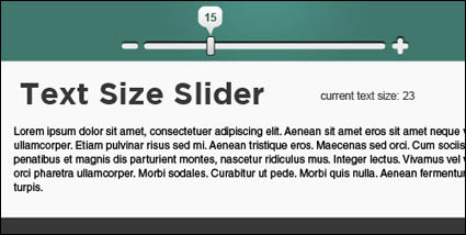 JQuery Seite Artikel auf der Grundlage der Schriftgröße Anpassung (JS + CSS)