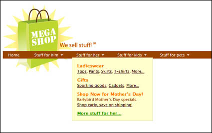 Drop-down-Men auf jQuery Auswirkungen Code auf der Basis