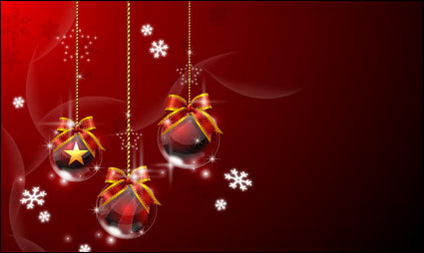 Weihnachten hängende Kugel Vector Material