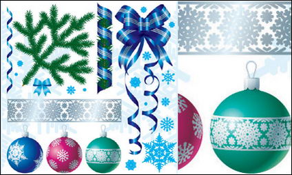Weihnachtsdekoration Vector Material