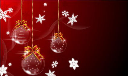 Weihnachten hängende Kugel Vector Material -1
