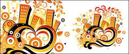 Architektur-Serie Vector Material -10