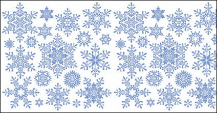 snowflake Vektor-Material -2