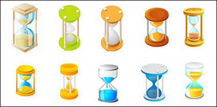 Sanduhr-Icon Vektor Material