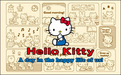 Hallo Kitty offiziellen Vector 152