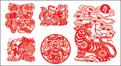 Papier-cut Chinese New Year
