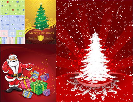 Grußkarten, Umzugskartons, Weihnachtsgeschenke, Schilde Vektor