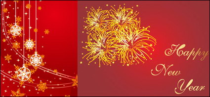 Krcken, Bänder, Schleifen, Feuerwerk, guten Rutsch ins neue Jahr