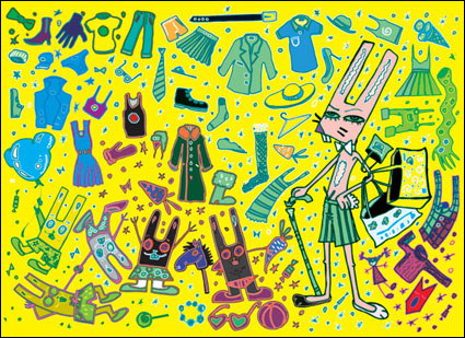 Krawatte, Schuhe, Grtel, High Heels, Kleiderbgel