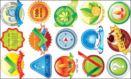 Lemon, Fragezeichen, Kaffee, Olivenzweig, Kaffee, Fisch-Vektor-Material