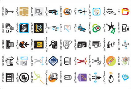 Business Icons Vector Proben