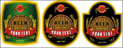Beer Bottle Paste Vector Material
