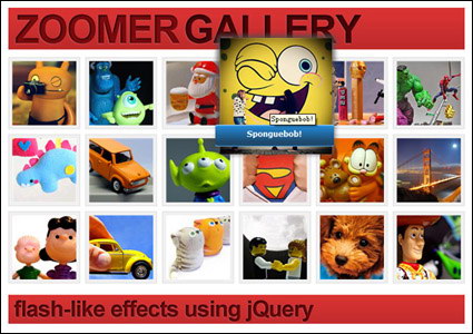 Imitation basierend auf jQuery-Code-Flash-Foto-Album zu vergrößern